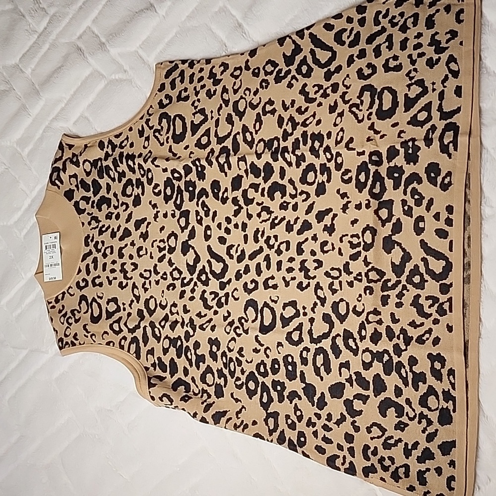 JM Collection Short Sleeve Top